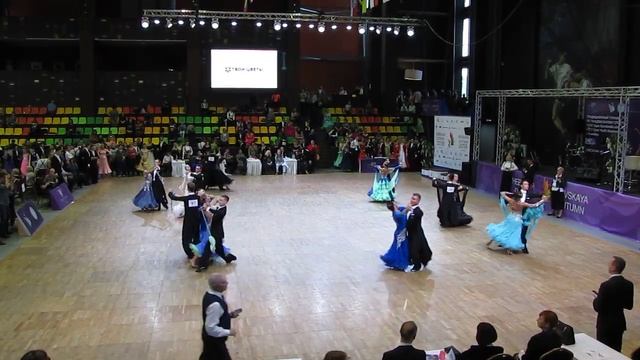 Медленный вальс (1) (Взрослые + Молодежь D класс) 04.11.2018 Невская Осень 2018 смотреть онлайн