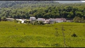 Санаторий "Целебные воды" в Нальчике. Показывает подписчица для желающих приехать на отдых.