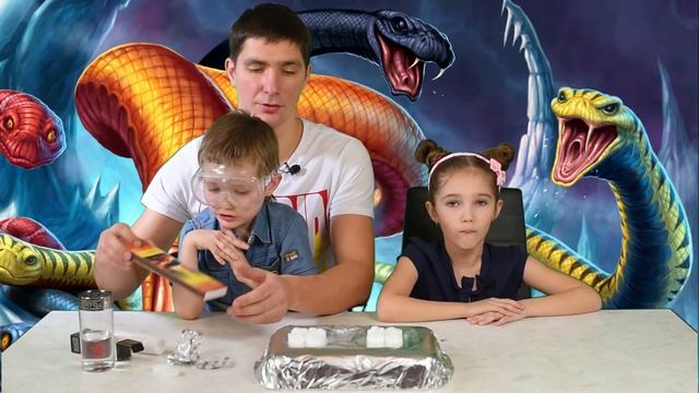 Делаем огромных змей. Фараонова змея делаем вместе смотреть онлайн