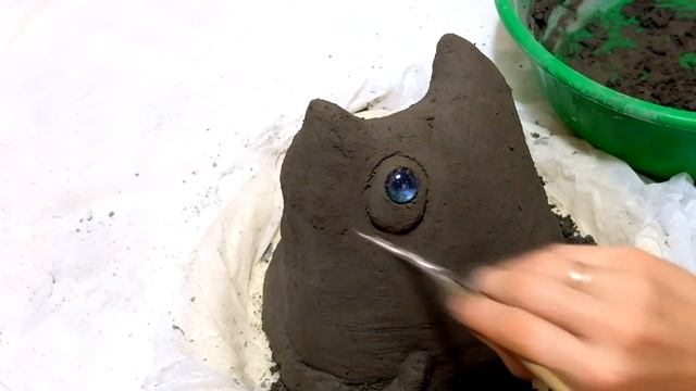 Кот своими руками из бетона/цемента Поделки для сада и огорода своими руками смотреть онлайн