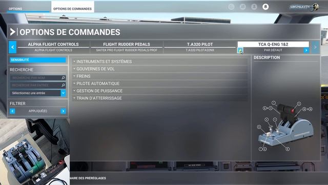 FENIX A320 Calibrer Tes Manettes/La Tablette By Fenix Simulations