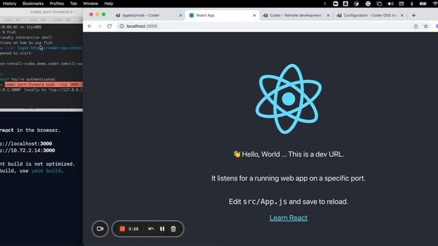 Forward a port to the web or a local machine смотреть онлайн