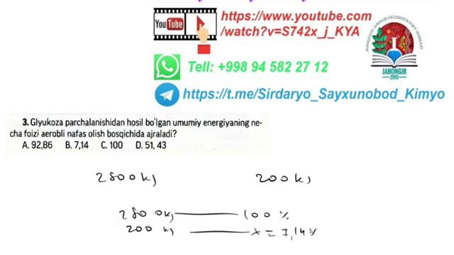 BIOLOGIYA |  ATF MASALA YECHISH #BIOLOGIYA_MASALA_YECHIM #ATF_MASALA_YECHIMI