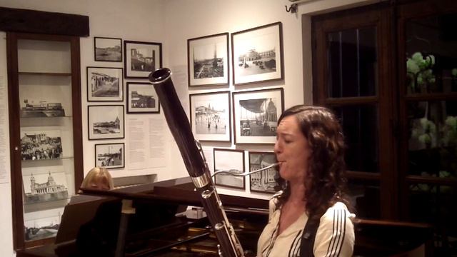 Sonata para fagot y piano de Camille Saint Säens (parte 2) смотреть онлайн