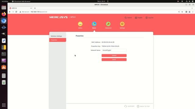 Mercusys MP510 kit Powerline Wi-Fi • Admin panel login and settings overview смотреть онлайн