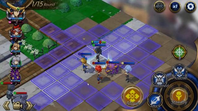 Biazing Sword- SRPG Tactics - Android gameplay GamePlayTV смотреть онлайн