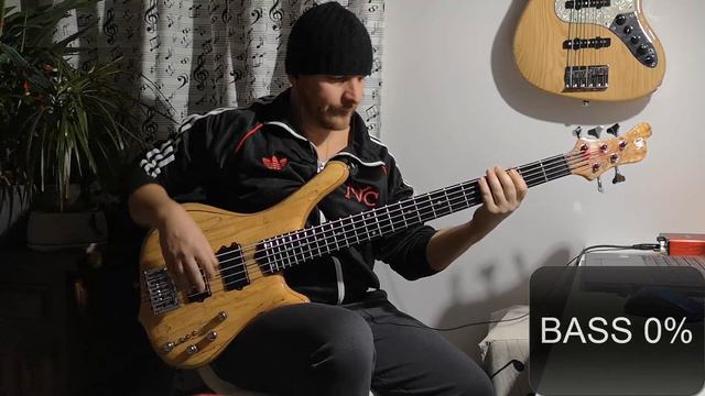 MIKE POPE FLEXCORE PREAMP & BARTOLINI PICKUPS! Mayones Comodous Custom Bass! TEST SOUND! смотреть онлайн