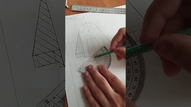 как чертить штриховку на чертеже смотреть онлайн