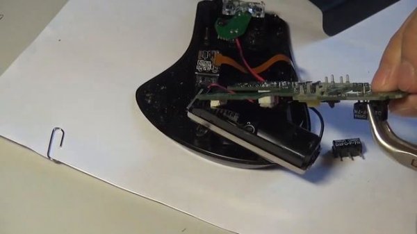 Самостоятельный ремонт мышки Logitech Performance MX