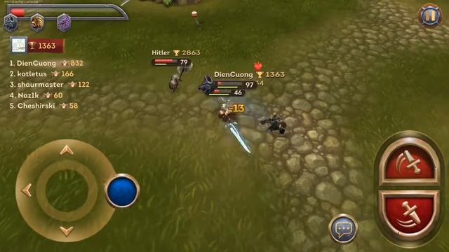 Slash Arena Online - Gameplay Multi kill [Ios-Adroid] смотреть онлайн