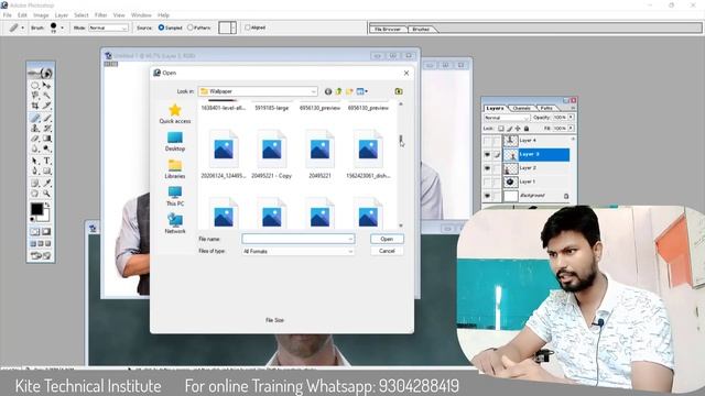 How to use Photoshop all tools | tools details | Adobe Photoshop 7.0 tutorial in Hindi | Kite Class смотреть онлайн