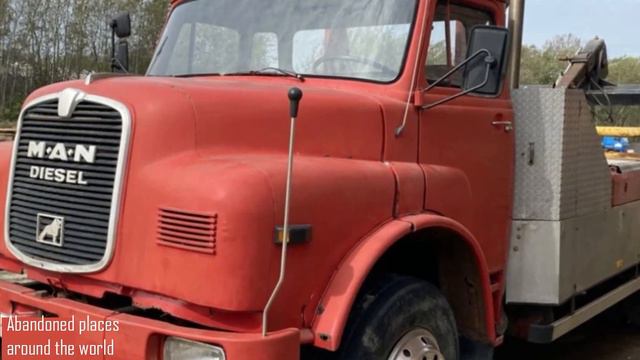 What does a MAN tow-truck look like after it has been in the garage for 20 years? Barn Find Truck смотреть онлайн