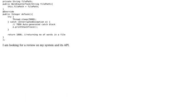 Code Review: System to handle the short lived async task смотреть онлайн
