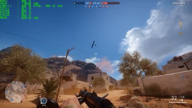 Battlefield 1 Beta (1080p) - i3 3240 + GTX 660 смотреть онлайн
