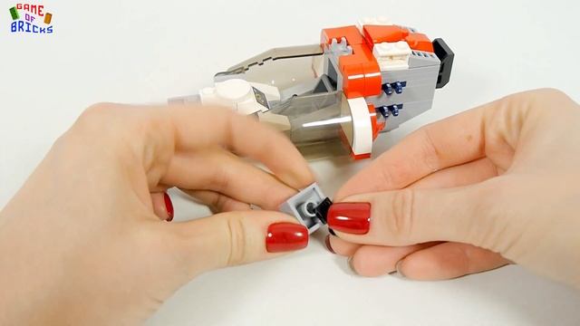 Enlighten Brick Space Advanture 1610 Fighting Falcon