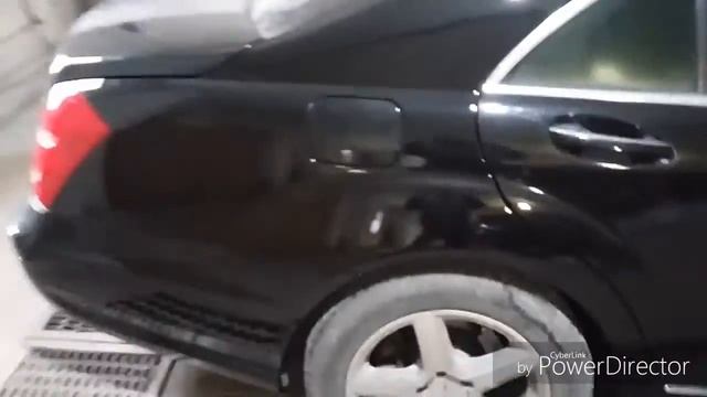 Mercedes W221 S500 Amg покраска заднего крыла