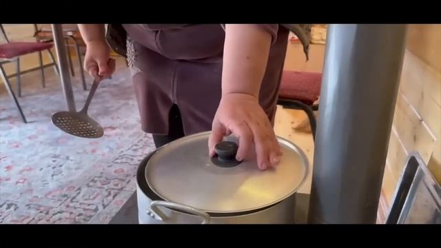 AZERBAIJAN VILLAGE FOOD BOZBASH | Cooking In The Wilderness