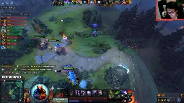 SATANIC SPECTRE THE HARD CARRY GAMEPLAY - DOTA 2 PATCH 7.34D смотреть онлайн