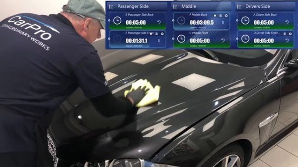 Carpro Cquartz Professional Ceramic Coating application