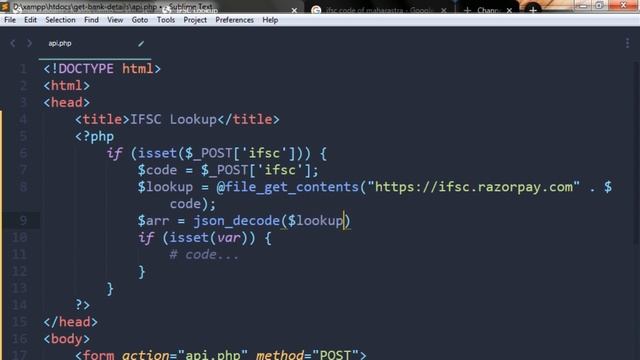 Get Bank Details With IFSC Code In PHP - Kratos Hacks смотреть онлайн