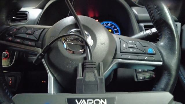 Nissan Leaf ZE1 2017 Proximity Smart Key Programming Using VAPON VP996 смотреть онлайн