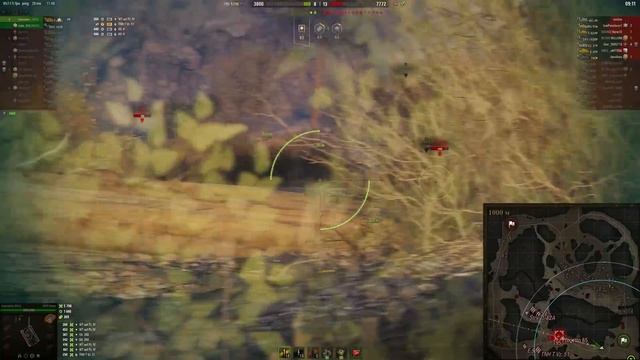 ВОТ ОН БОГ ИГРЫ! Самый нереальный бой на м48 паттон! В чате творился хаос! Болела вся команда в wot смотреть онлайн