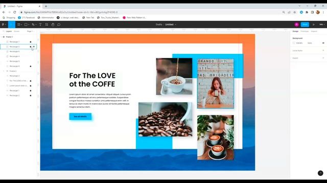 How to Make a Website UI UX design in Figma / Web UI Design Tutorial смотреть онлайн