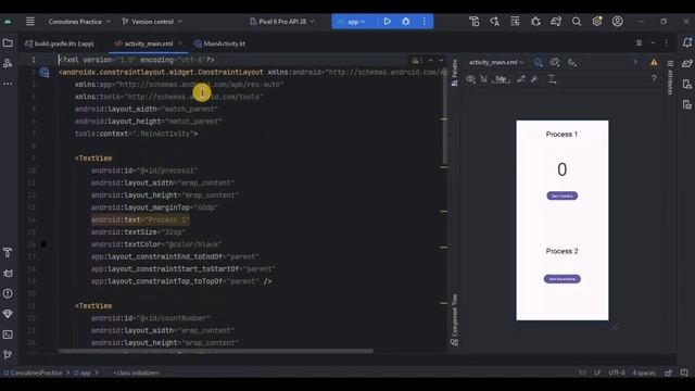 Coroutines in Android Studio using Kotlin | Android Knowledge смотреть онлайн