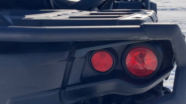 Новенький канадский квадроцикл CAN AM BRP Outlander смотреть онлайн