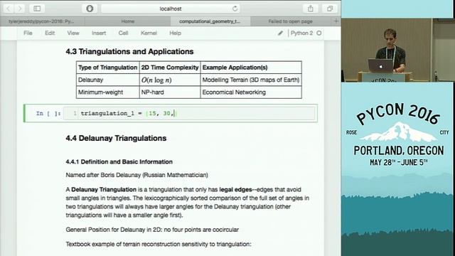 Tyler Reddy - Computational Geometry in Python - PyCon 2016 смотреть онлайн
