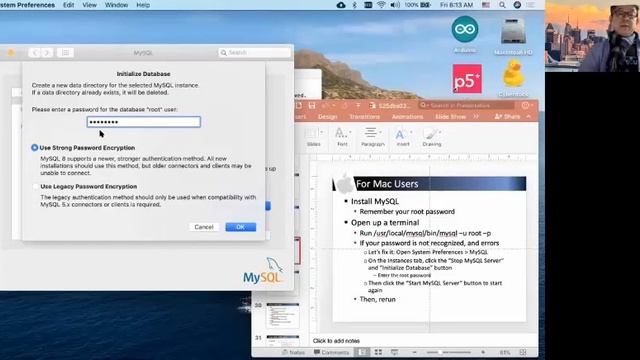 MySQL configuration on Mac смотреть онлайн