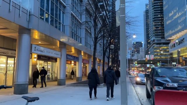 Прогулка по центру Торонто. Downtown Toronto march 2023 ASMR смотреть онлайн