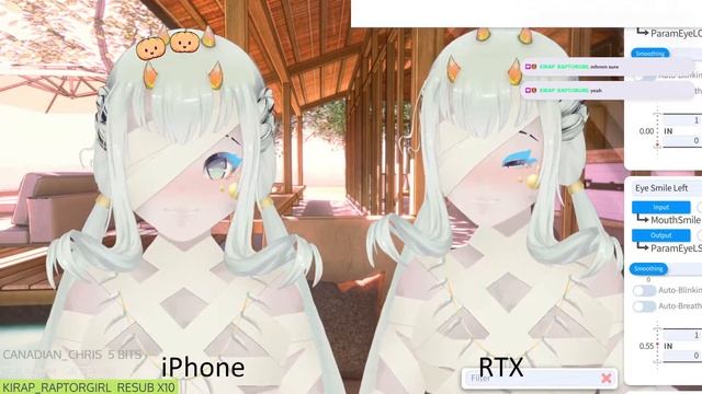 T-rex makes funny faces [ iPhone vs RTX Vtuber Tracking ] смотреть онлайн