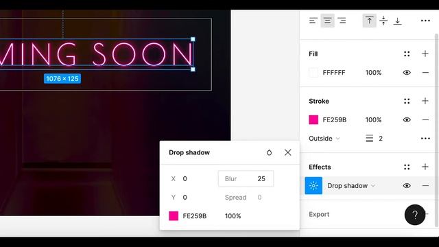 How to create neon text effect in figma | Figma Tutorial смотреть онлайн