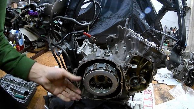 Восстановление мотоцикла CB600 Hornet (2 часть) [2019] смотреть онлайн