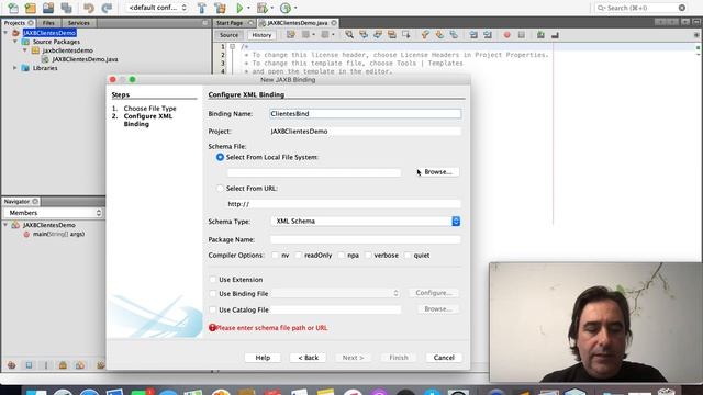 JAXB2. Crear un bind en NetBeans 8 2. смотреть онлайн
