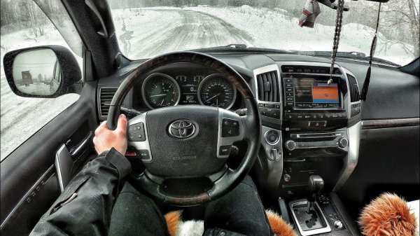 2012 TOYOTA Land Cruiser 4.5 AT - POV TEST DRIVE