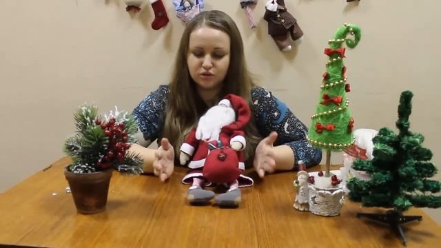 Видео-приглашение на вебинар - Санта в Стиле Тильда смотреть онлайн