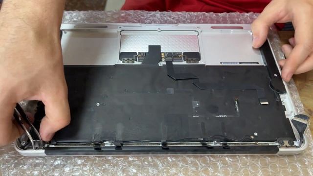Полосы на экране MacBook Air 11 Mid 2012 A1465 #macbookair