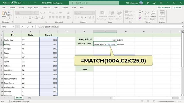INDEX and MATCH functions better than VLOOKUP in Excel - Office 365 смотреть онлайн