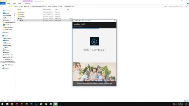Install Photoshop CC 2019 смотреть онлайн