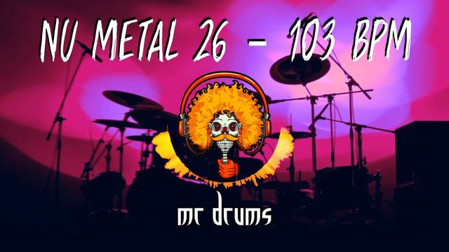 Nu Metal 26 - 103 BPM | Only Drums | Backing Drums смотреть онлайн