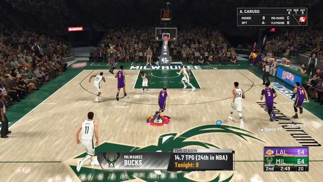 NBA 2K21 Alex Caruso My Career - The GOAT Duo смотреть онлайн