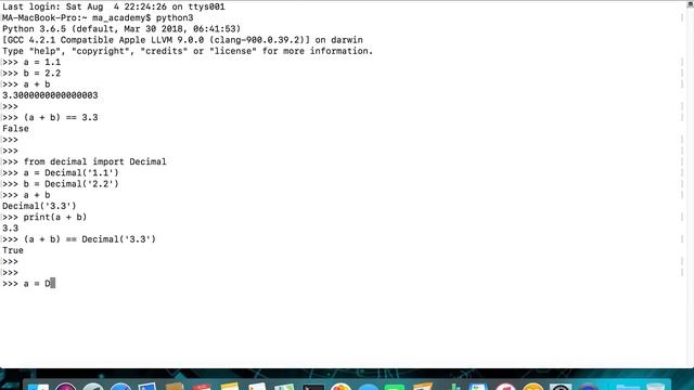 Performing Accurate Calculations - Python Recipe смотреть онлайн