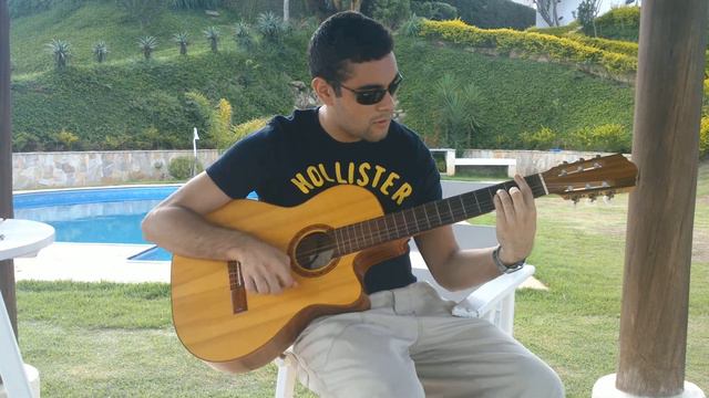 Mauricio Performs Crazy train, Smells like teen spirit and Smoke on the water смотреть онлайн