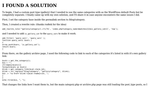 Wordpress: Change Category Base For Custom Post Type or Posts Page (2 Solutions!!) смотреть онлайн