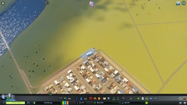 ONLY TRAVEL BY BICYCLES in CITIES SKYLINES смотреть онлайн