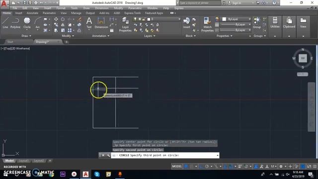 how to draw circle in autocad @sinhala language смотреть онлайн