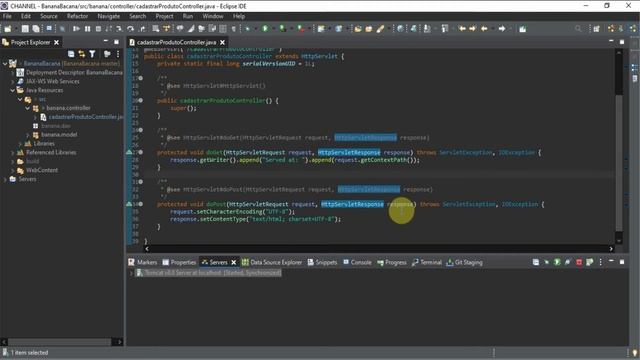 4. Construindo uma Aplicação Java para Web com JSP + MVC + BD (Servlet) смотреть онлайн