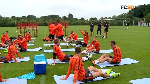 Shakhtar in Germany. One of the most fun exercises at the training camp смотреть онлайн